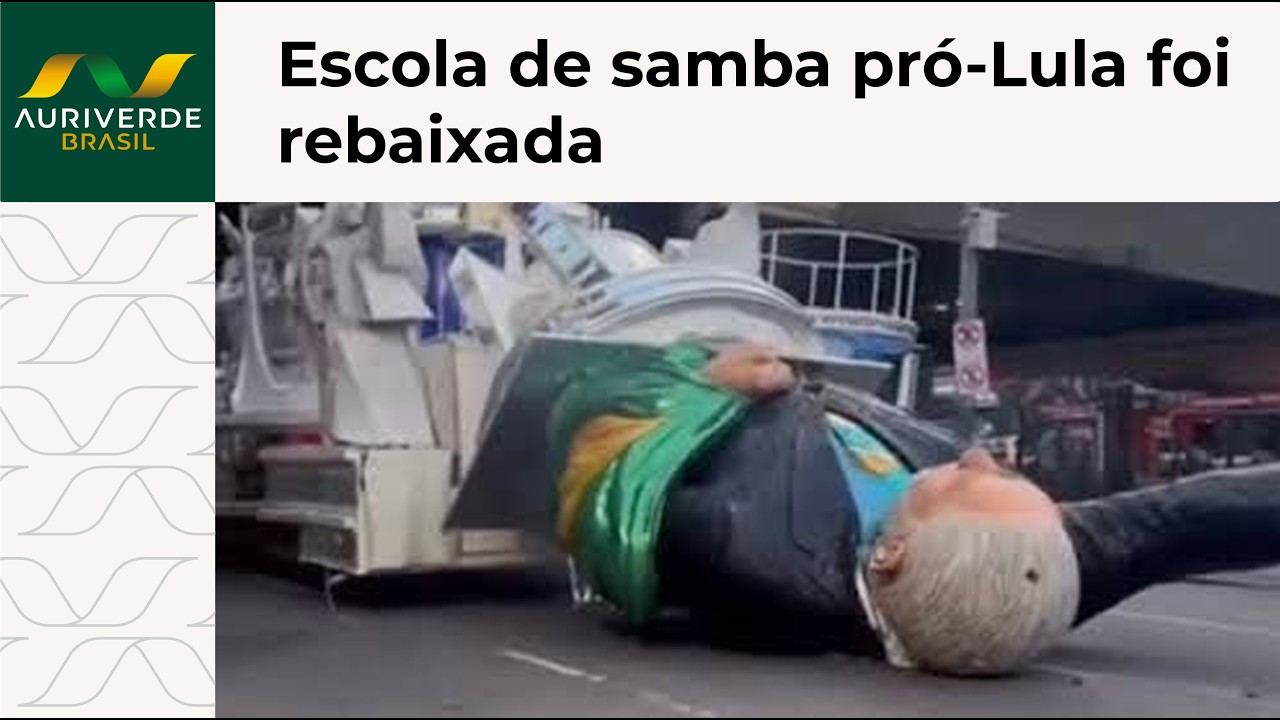 Acadêmicos de Niterói, que homenageou Lula, é rebaixada no carnaval do Rio