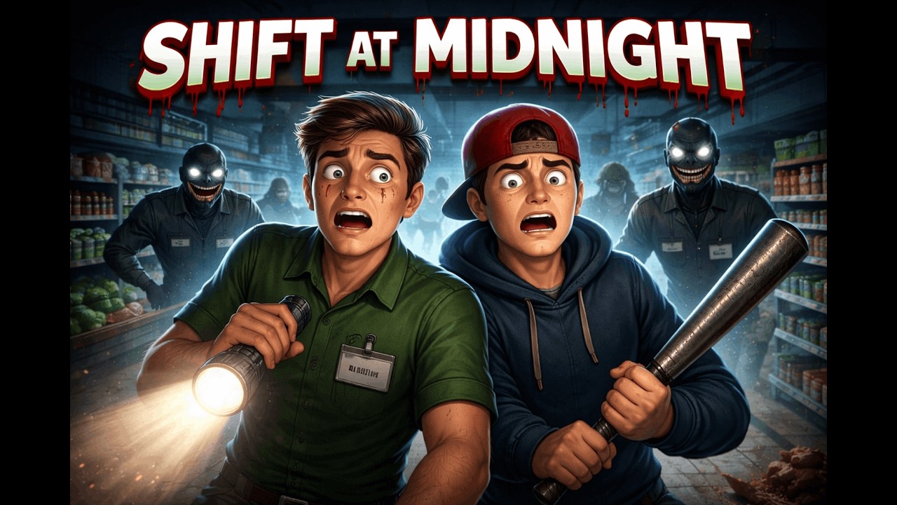 Wir müssen unseren Store vor Aliens retten! Shift at Midnight #1