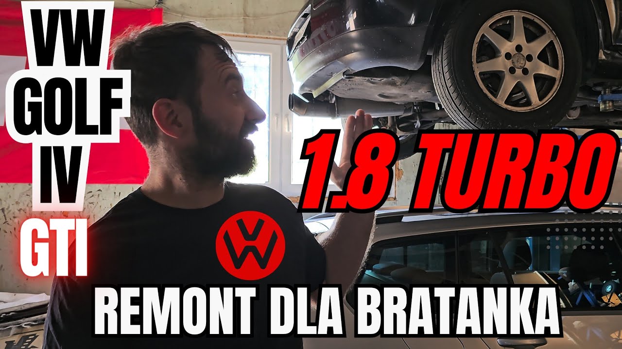 #230 Coobcio & Basia - GOLF 4 GTI 1.8T dla Bratanka: Poznajemy, remontujemy i poprawiamy Silnik AGU