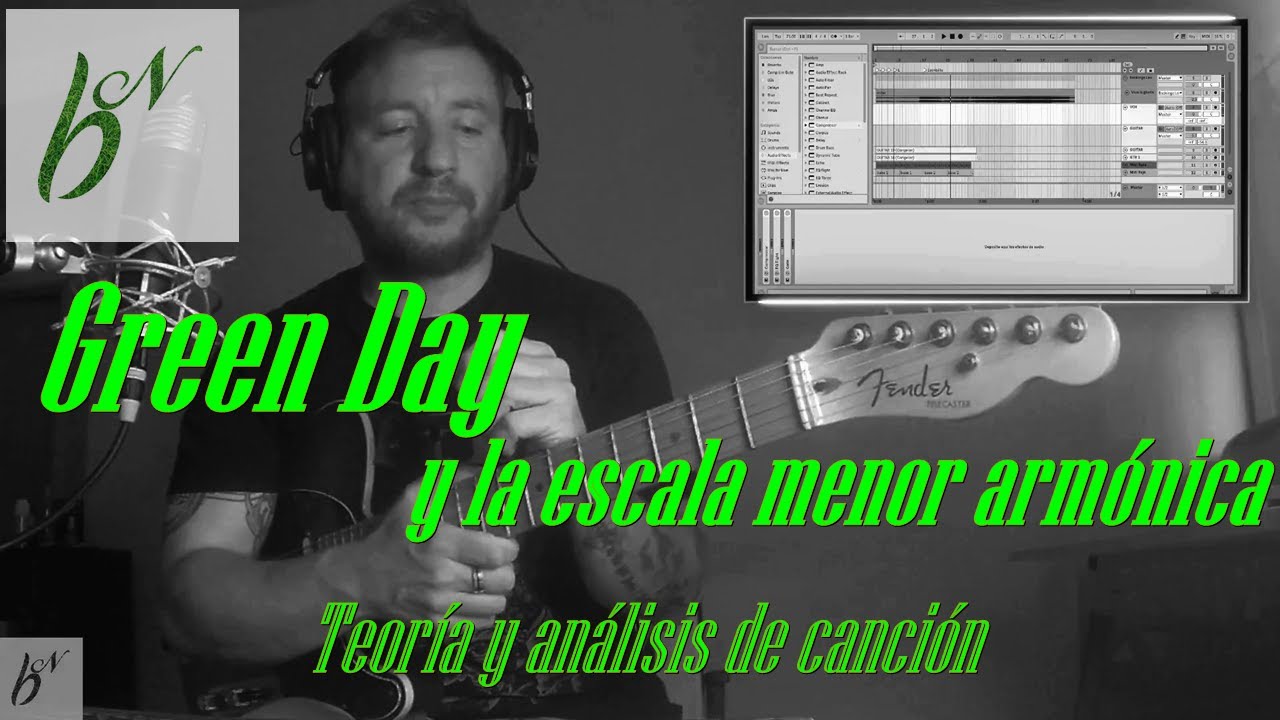 GREEN DAY y la Escala Menor Armónica - Teoría y Análisis de Canción