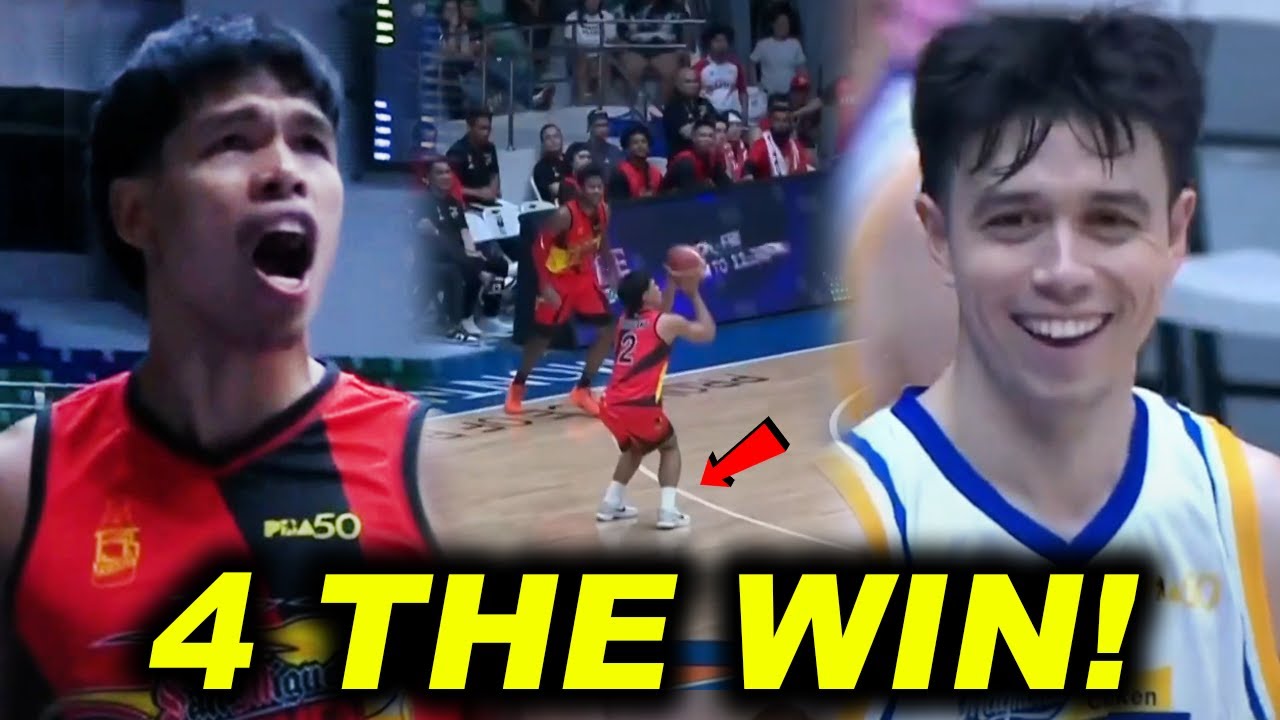 WILD ENDING! Don Trollano Clutch 4 POINT SHOT for the WIN! Choke pa sa Dulo ang Hotshots!