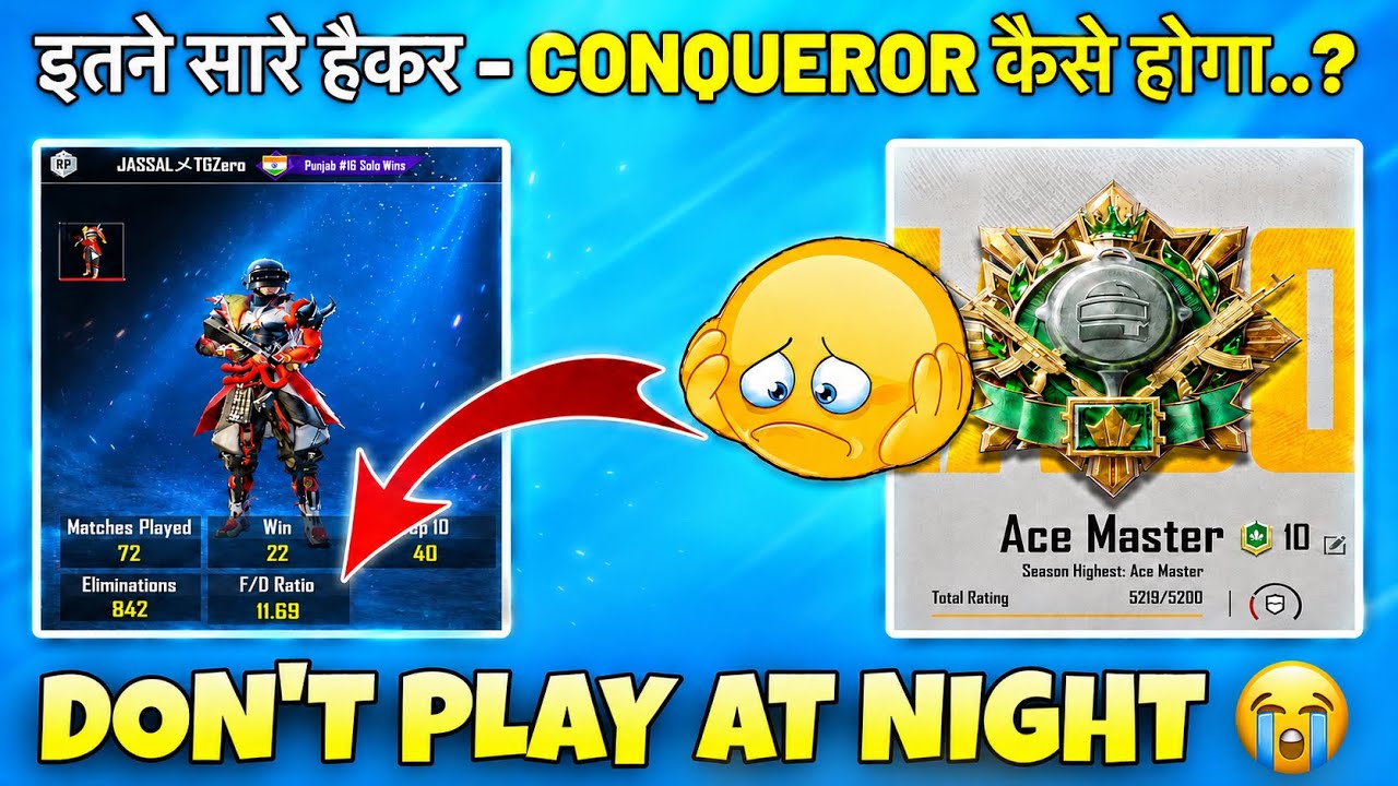 🇮🇳 DAY 35 - RANK 2000❗️Ace Dominator To Conqueror Points | Solo,Duo,Squad Rankpush Tips & Tricks✅