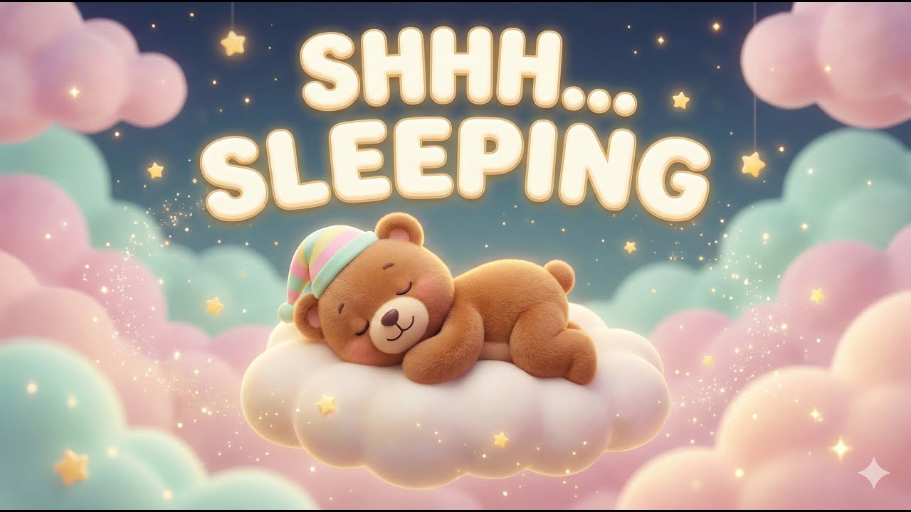Safe & Sound Sleep 🐰 Cute Bunny Lullaby for Deep Baby Relaxation (No Crying)