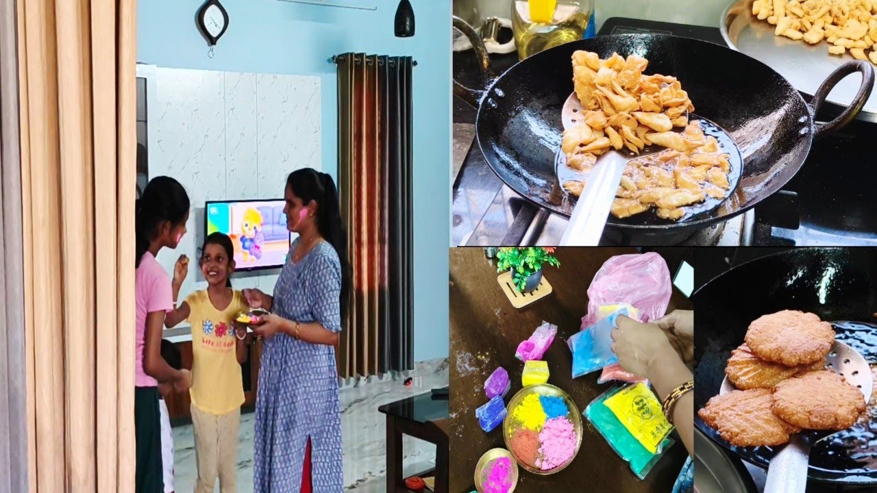 Holi blog | हमारे तरफ 🫟 होली का तो 🥴कुछ पता ही नहीं चला फिर भी😍.....और मुझे hospital 🙂‍↕️भी जाना था 