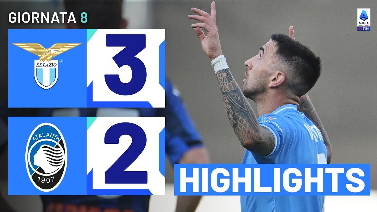 Lazio-Atalanta 3-2 | Decide la sforbiciata di Vecino: Gol & Highlights | Serie A TIM 2023/24