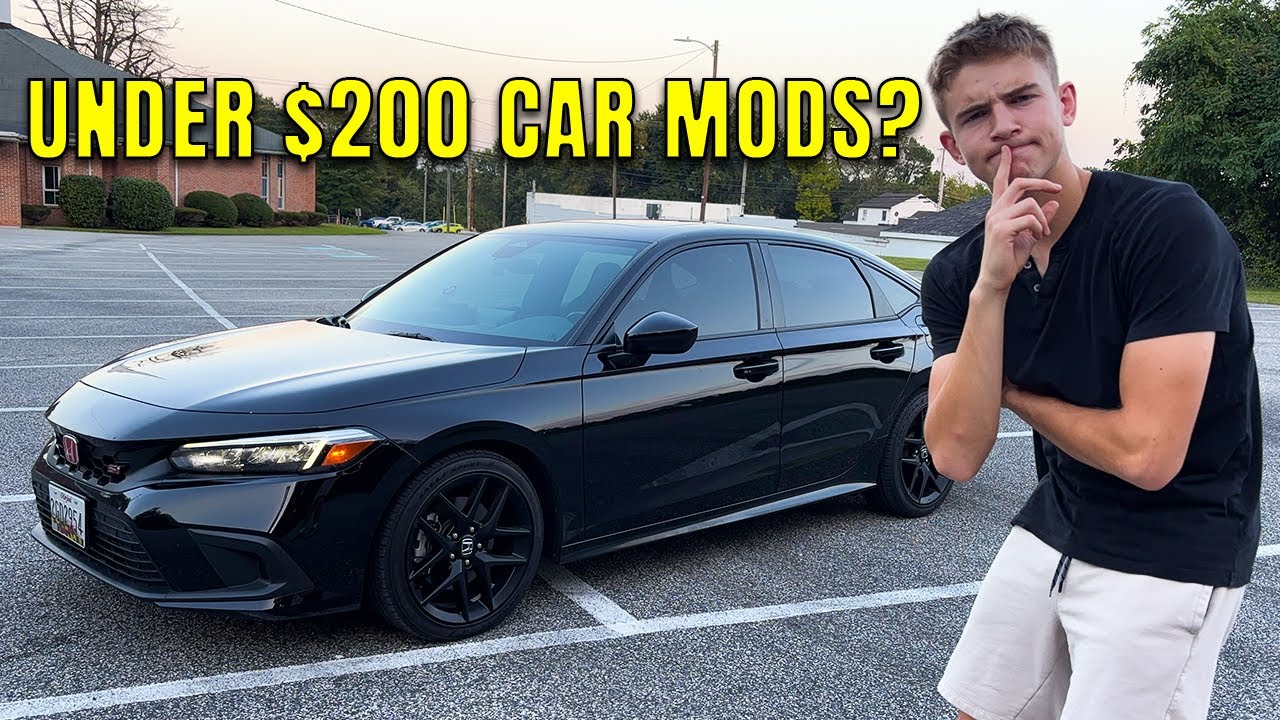 МОДЫ ДО 200 ДОЛЛАРОВ ДЛЯ HONDA CIVIC SI 11-ГО ПОКОЛЕНИЯ