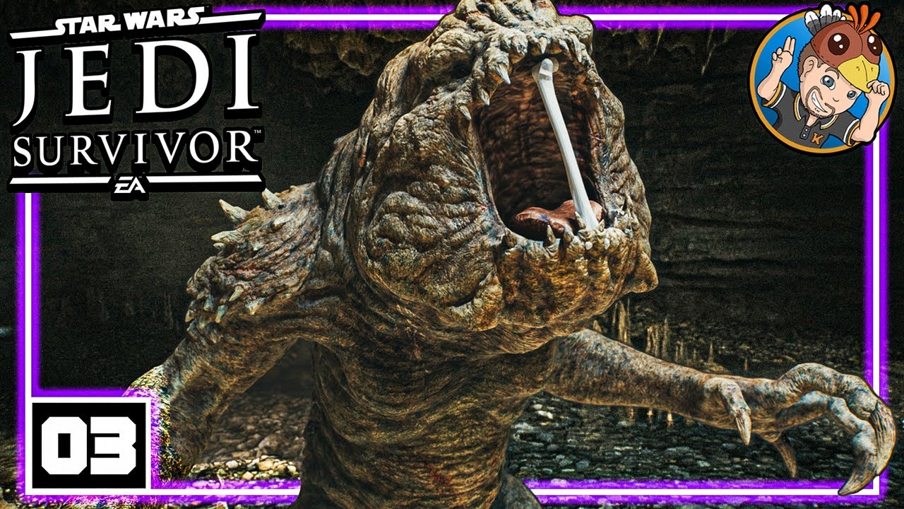 STAR WARS JEDI SURVIVOR : le Rancor du one shot ! (difficulté max) | LET'S PLAY FR #03