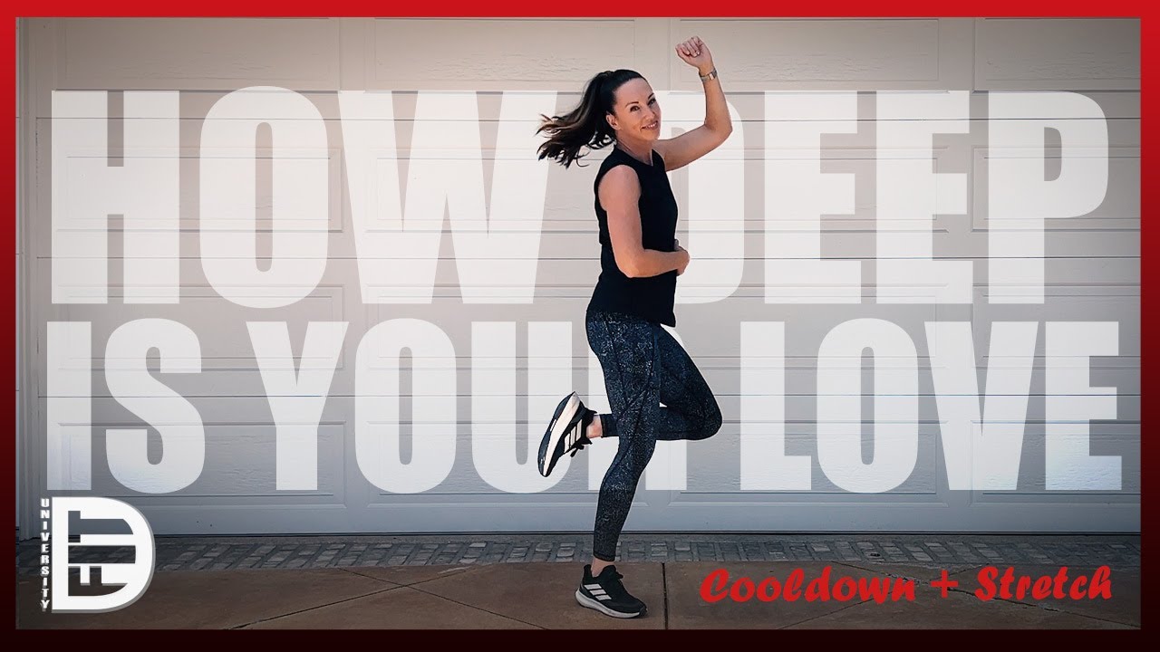 How Deep Is Your Love | Prince Royce | Zumba Bachata Cooldown Stretch || DanceFit University