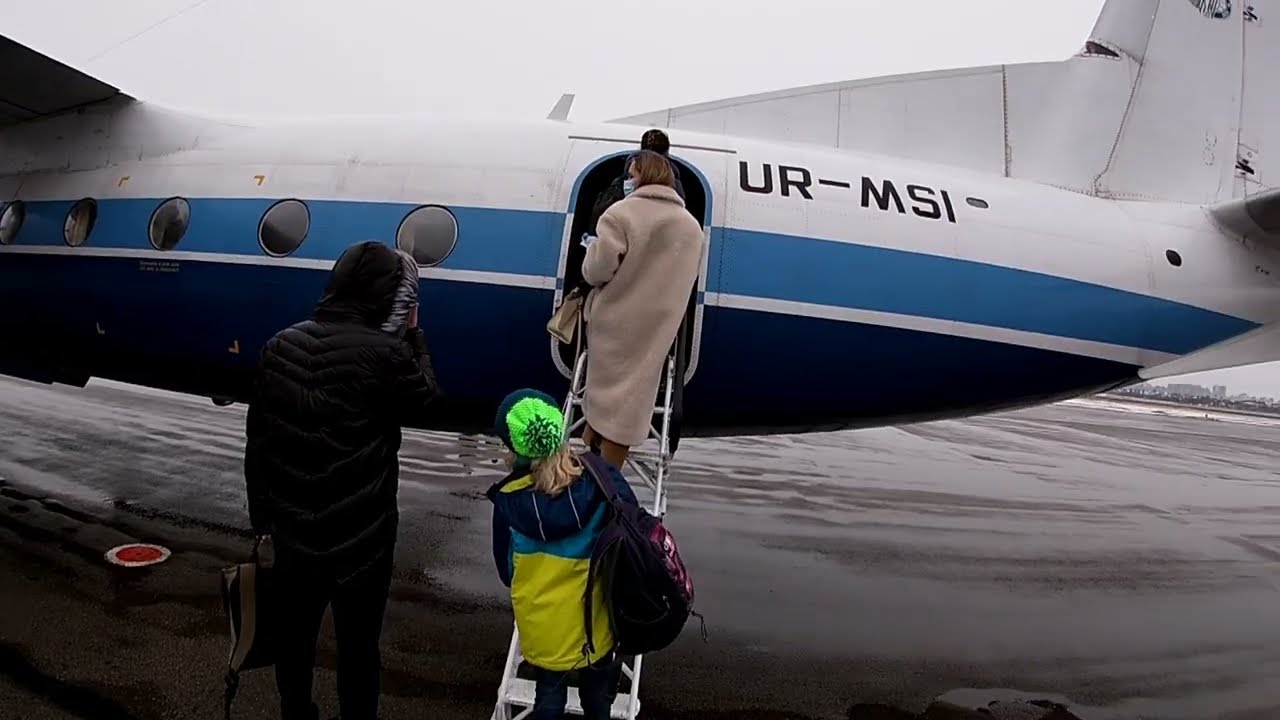 Flight report #2 | Kyiv (IEV) — Lviv | An-24RV | Motor Sich