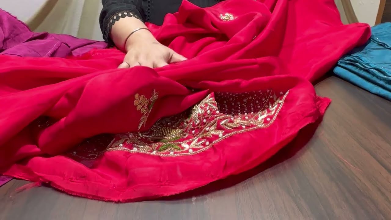 ਵਿਆਹ ਸ਼ਾਦੀਆ ਦੀ ਜਾਨ ਪੰਜਾਬੀ Handwork ਦੇ ਸੂਟ #punjabisuit #handworksuit #longvideo #stitching #fashion 