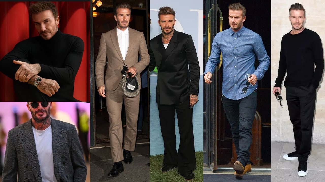 David Beckham Claves para Vestir como Millonario Moderno 👍