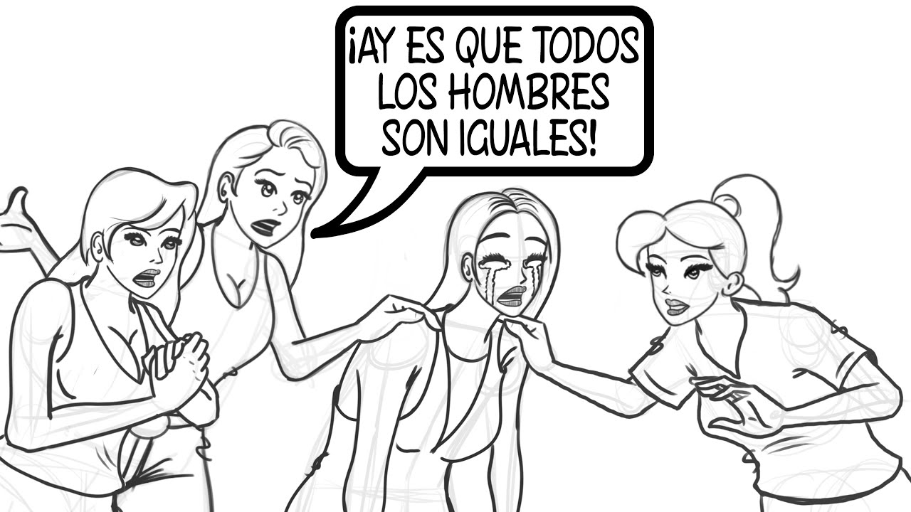 ¡AY ES QUE TODOS LOS HOMBRES SON IGUALES! | vida segun richie