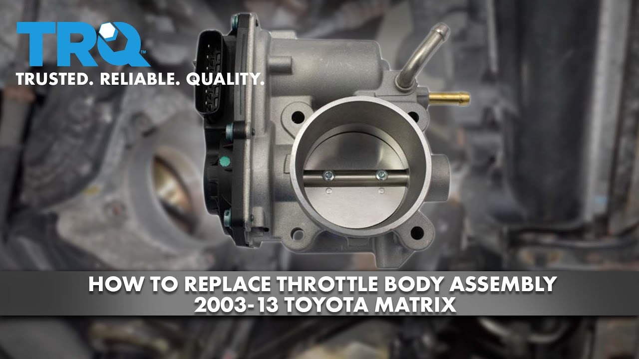 Как заменить дроссельную заслонку в Toyota Matrix 2003–13 гг.