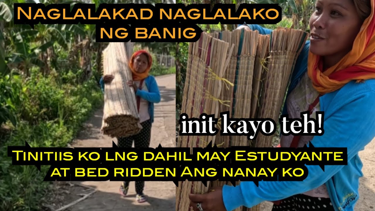 Bakit tiniis Naglalako na BANIG ? napaluha si ate ll Rene OC