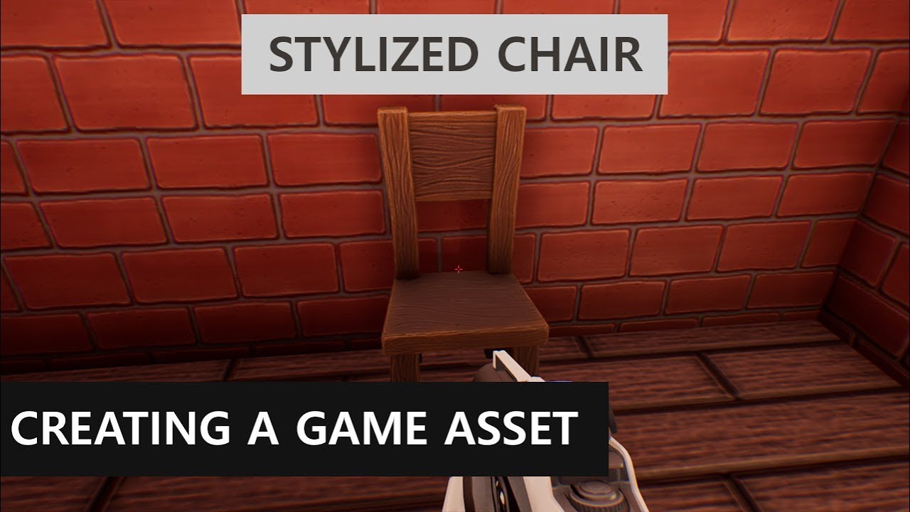 Stylized chair.