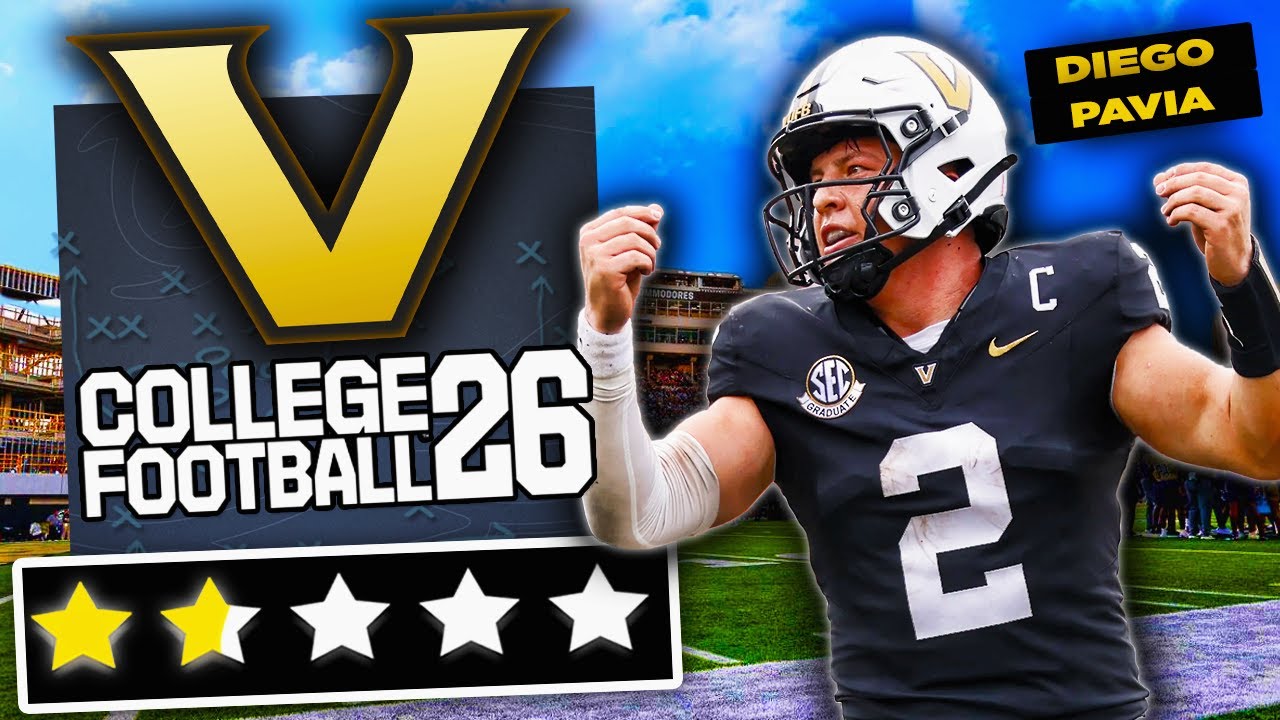 Vanderbilt Dynasty Rebuild in College Football 26!