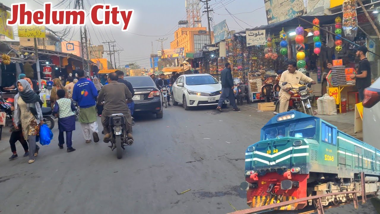 Jhelum city tour ||  jhelum city vlog || jhelum city punjab pakistan ||  Drone Video