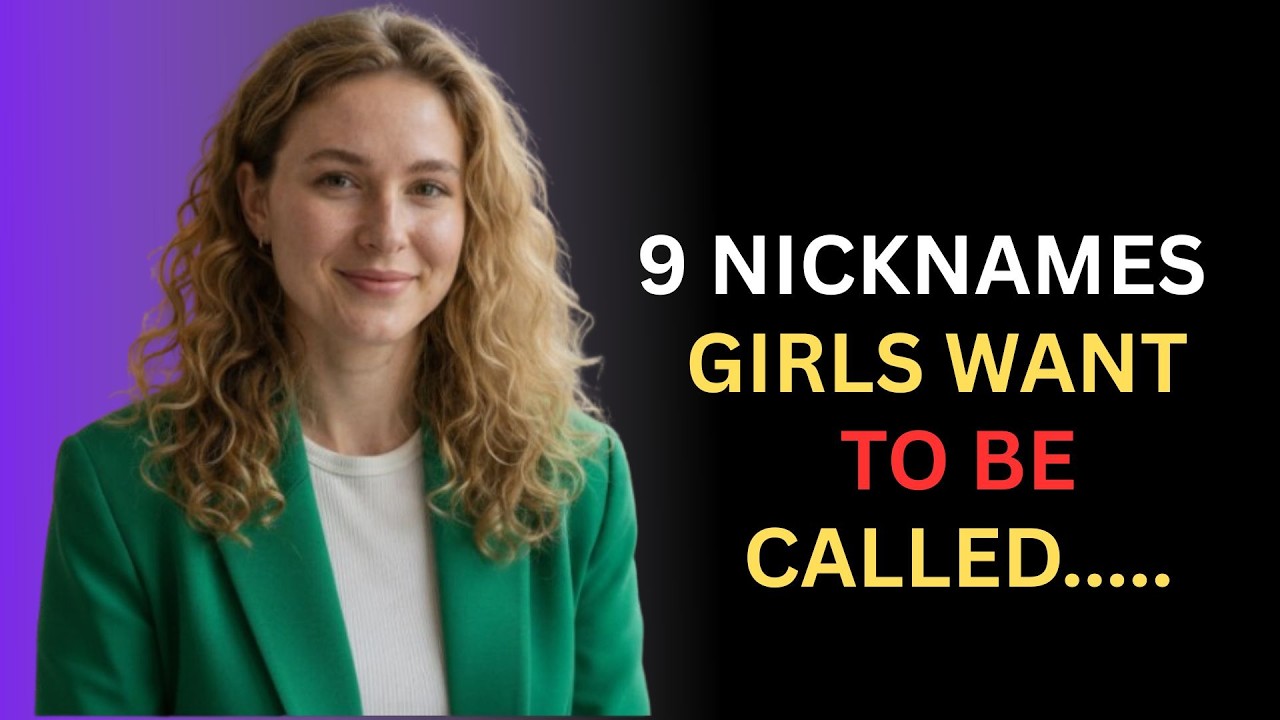 9 Cute Nicknames Women Secretly Love That Trigger Instant Attraction