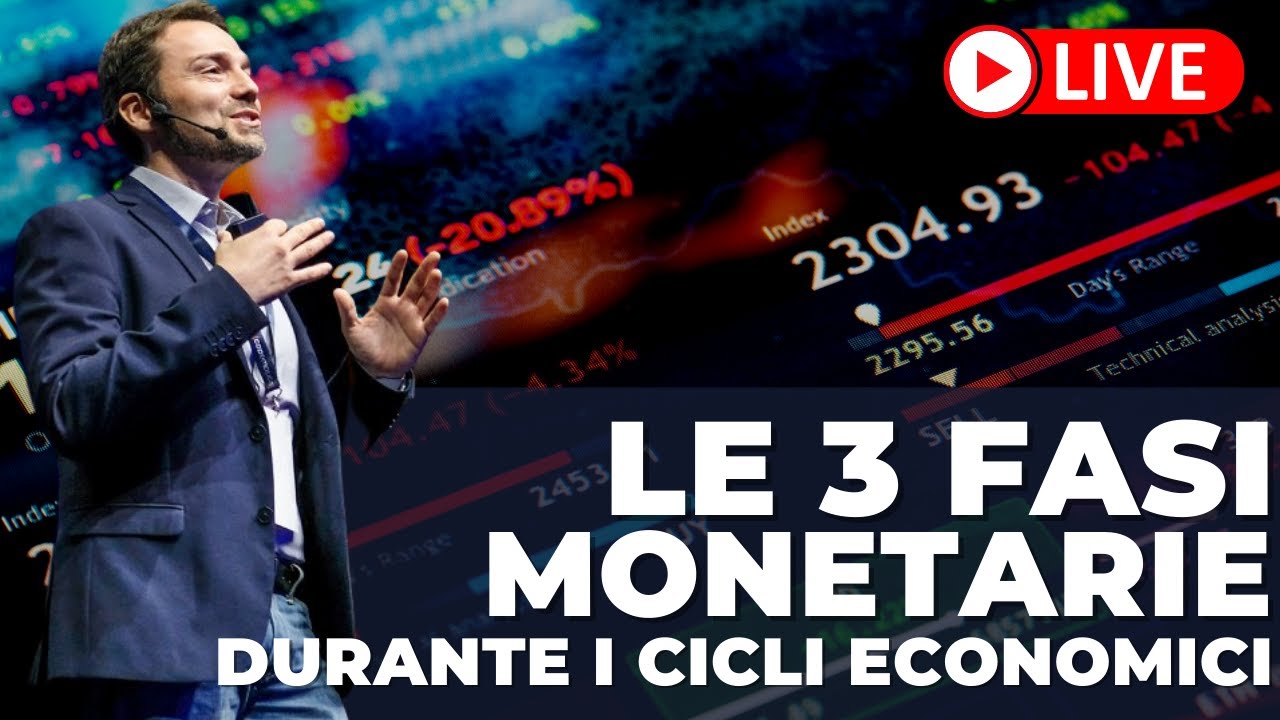 Le 3 FASI MONETARIE che si verificano durante i CICLI Economici