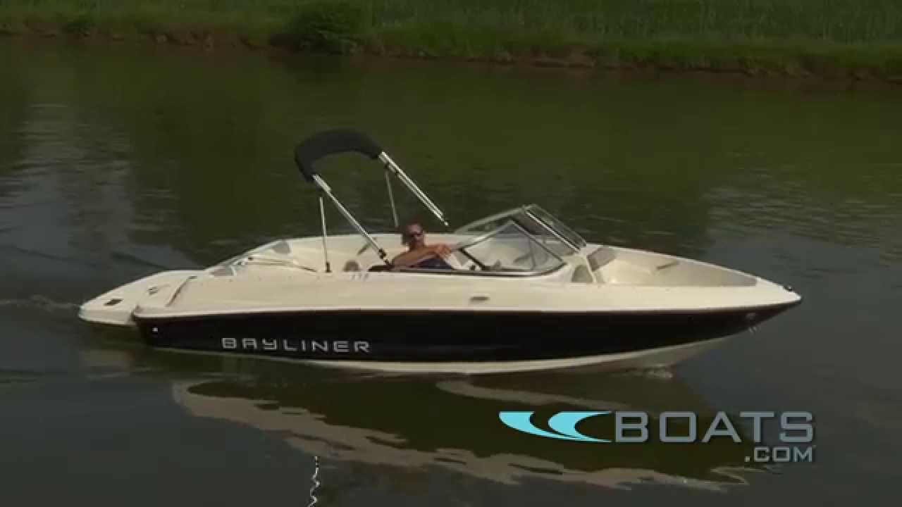 Обзор лодки Bayliner 175 BR / Тест производительности