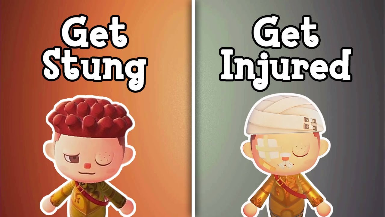How to Get Injured in ACNH