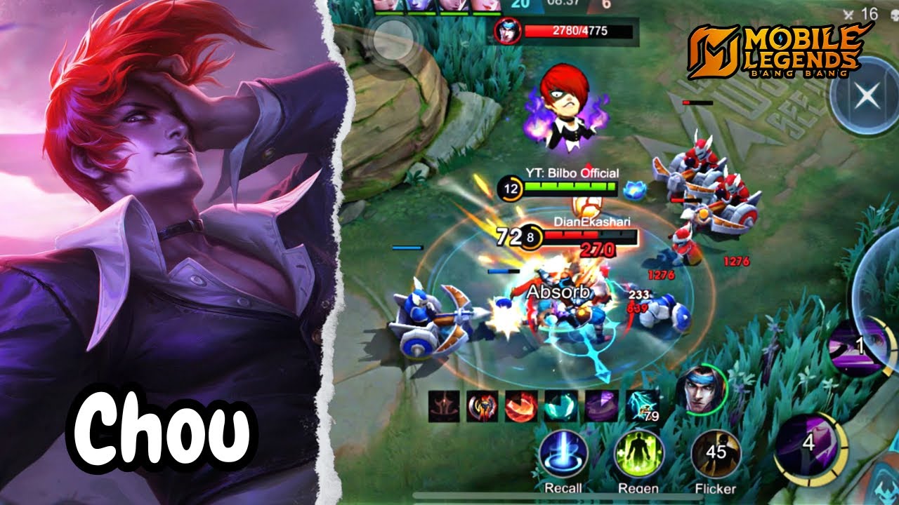 Chou KOF Skin MLBB Gameplay – Iori Yagami Review