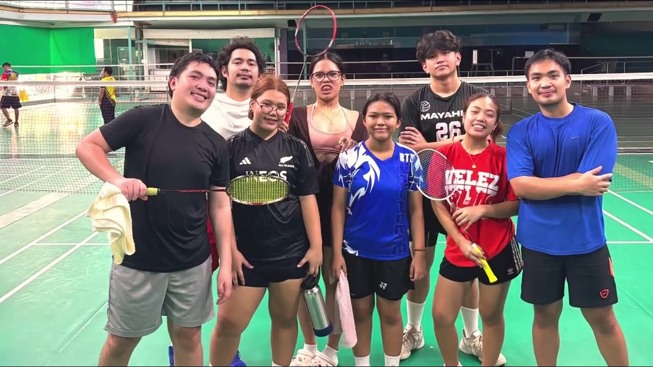 Aia & Janice vs Alex & Hugh Badminton Match