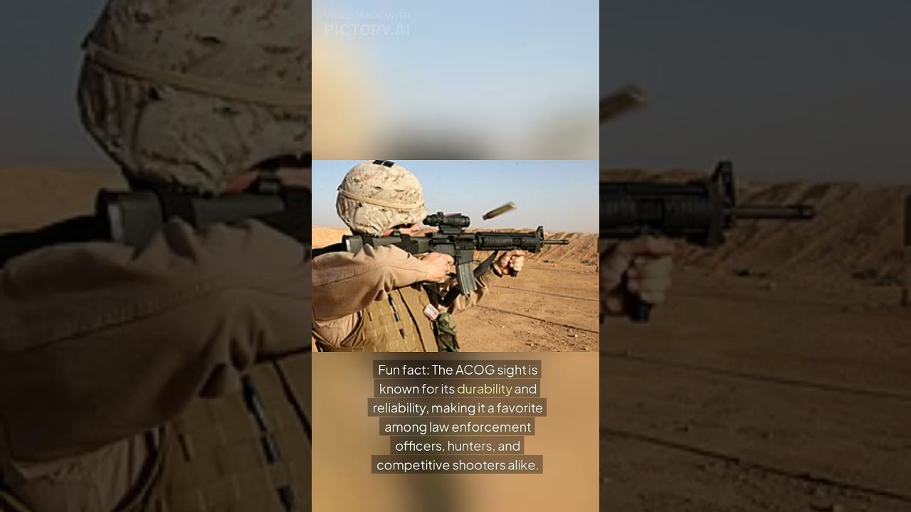 The ACOG sight 