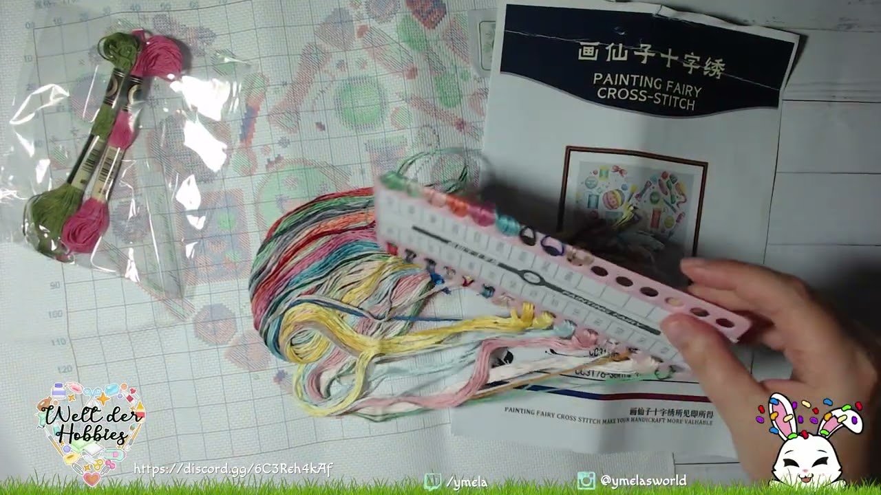 Fairy Cross Stitch Haul – Kit & Rahmen ausprobiert | Unboxing & Aufbau mit Hindernissen | #werbung