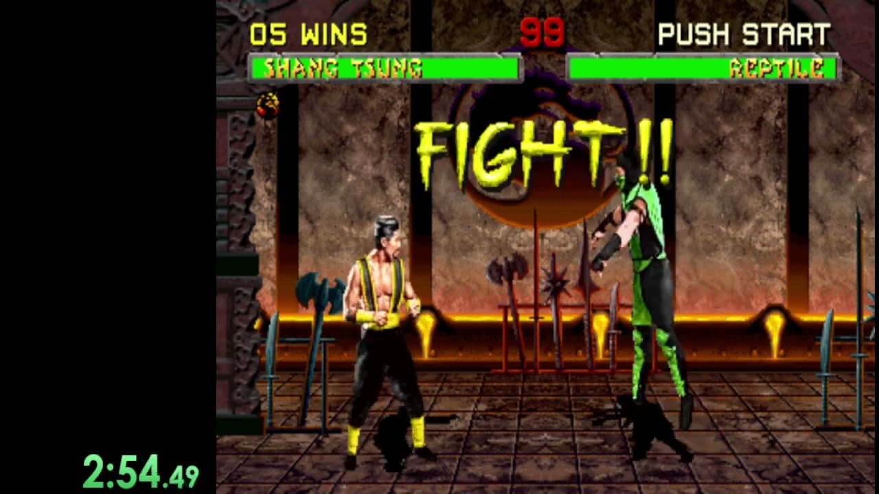 Speedrun Mortal Kombat 2: 07:47 Shang Tsung