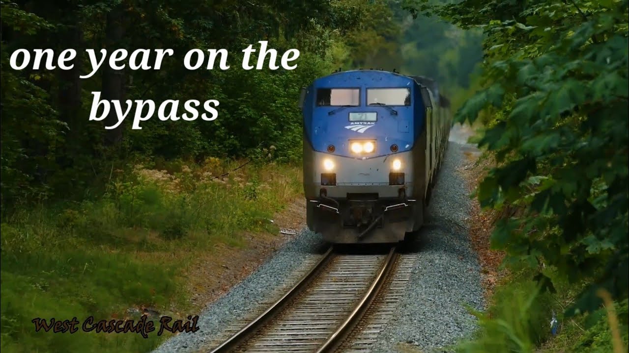 Amtrak Trains On The Point Defiance Bypass