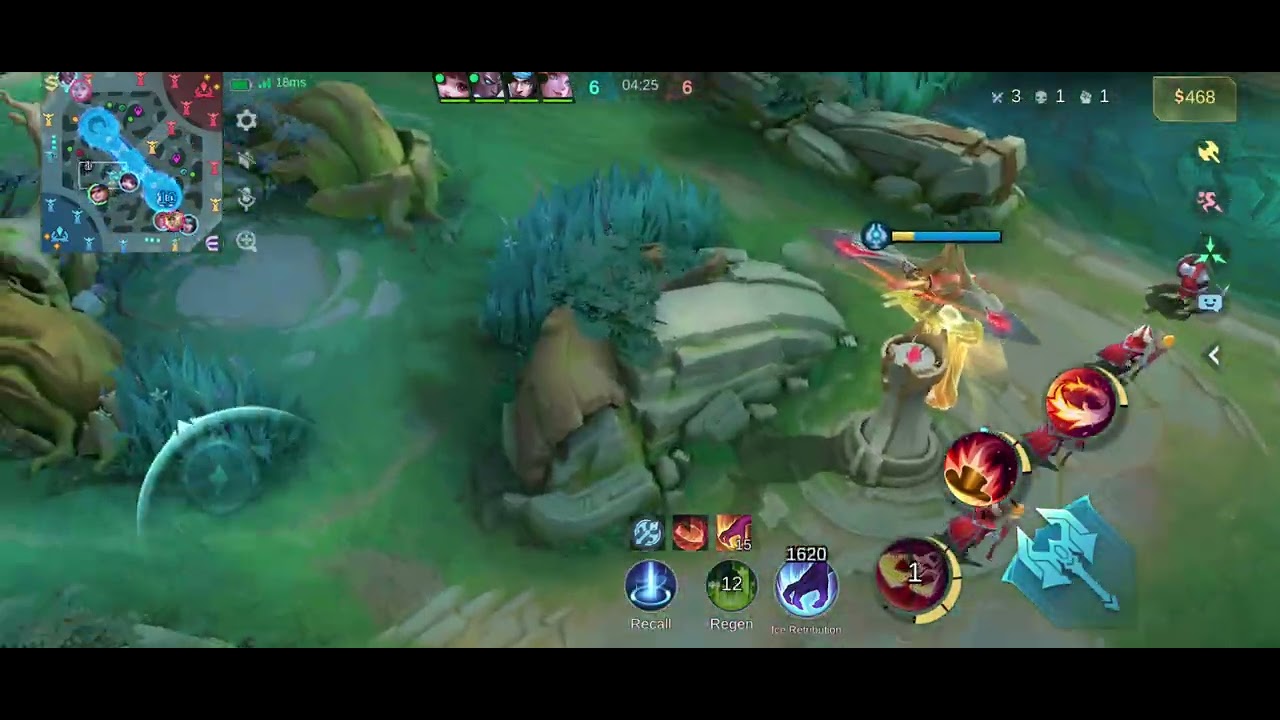 MACTH YANG SERU MENGGUNAKAN HARLEY!!!!!!!!!!! MOBILE LEGENDS!!!!!!!!!!!!! 