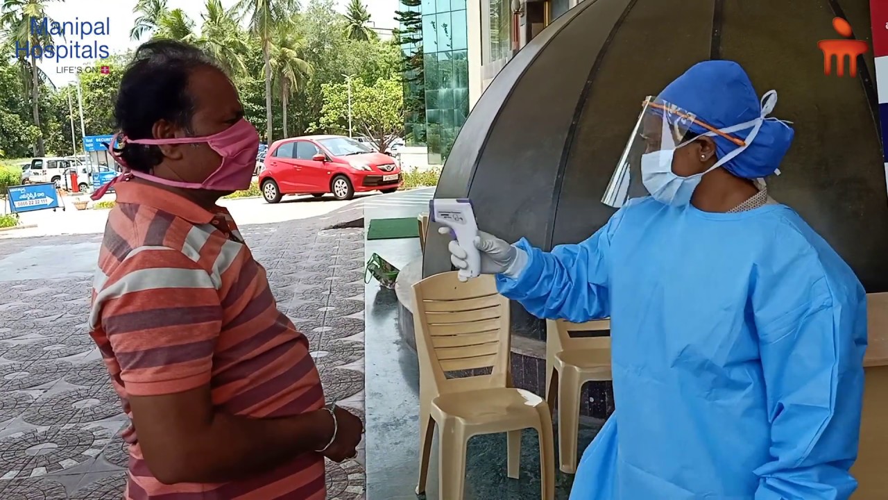 Safety Processes In Manipal Hospital Vijayawada During Pandemic By Our Hospital Director.