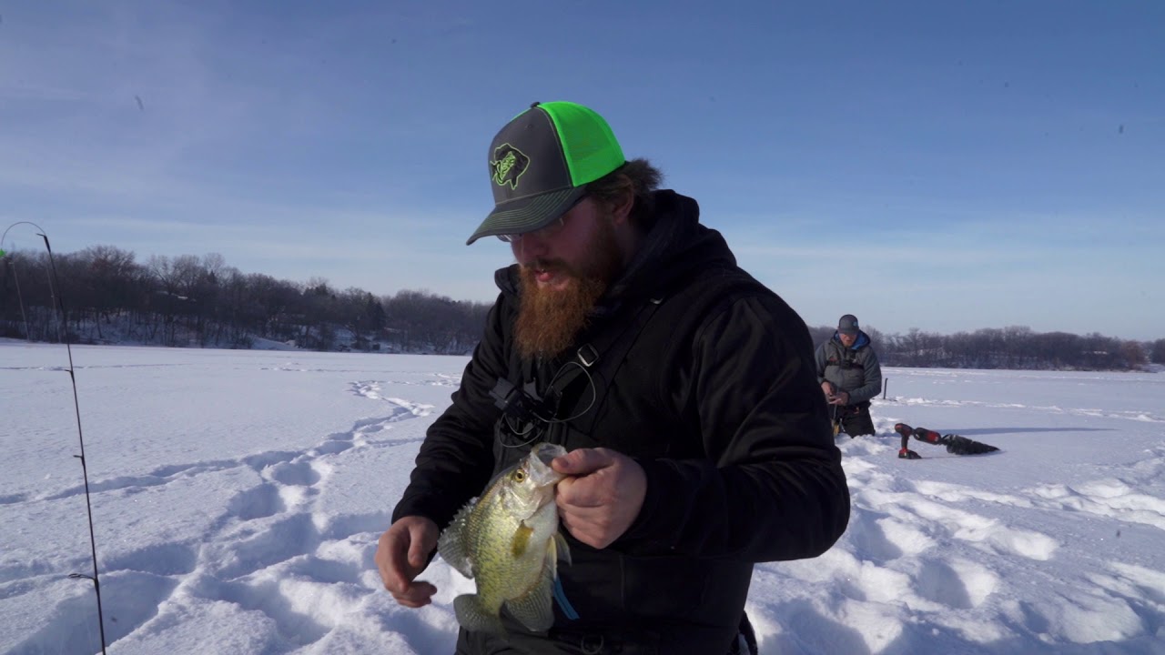 Run n' Gun AGGRESSIVE Crappies in the SLUSH!!