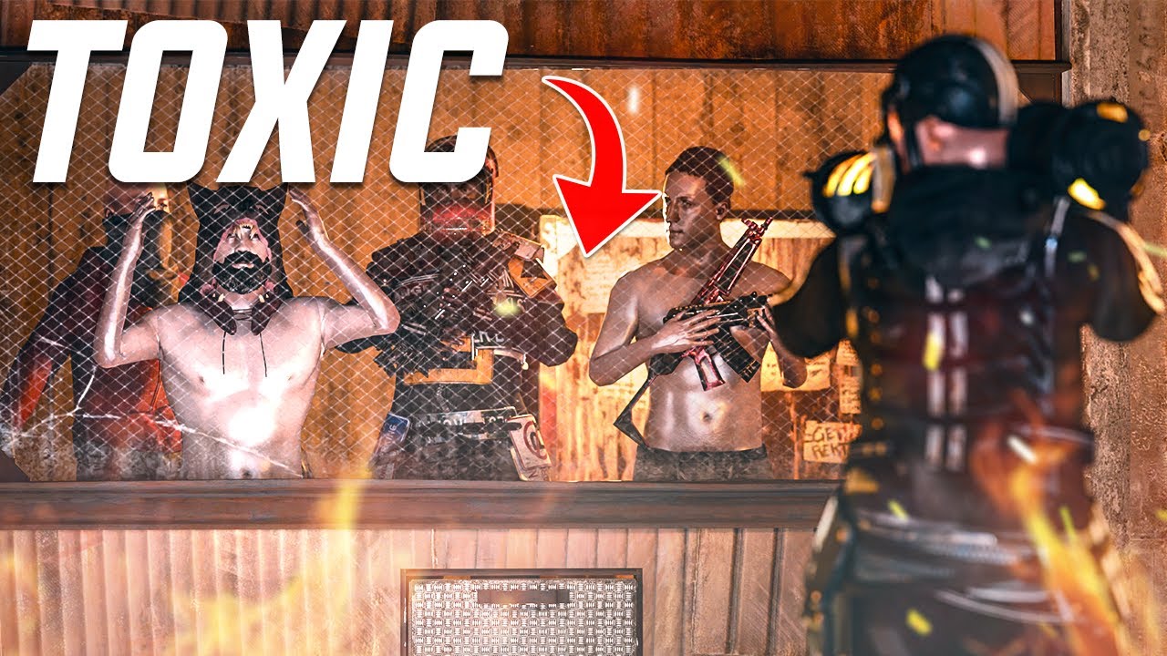 J'AI RAID LE CLAN LE + TOXIC DU WIPE ! Rust
