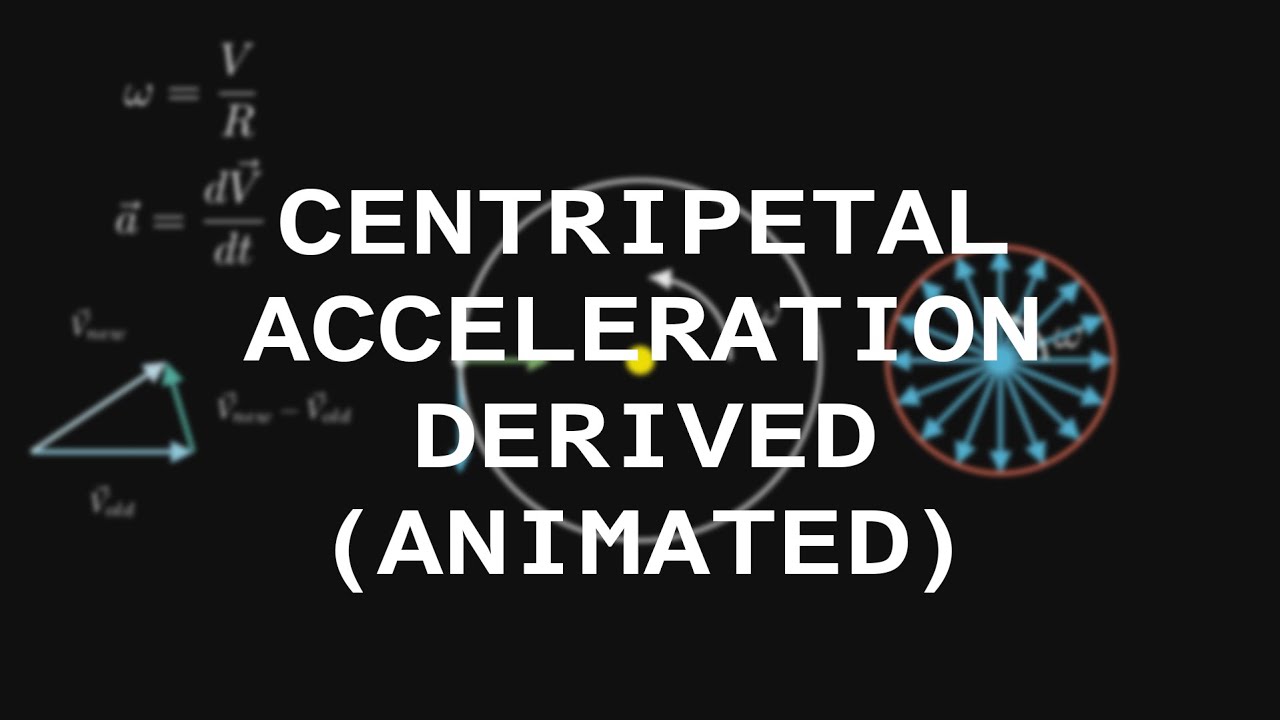 Centripetal Acceleration Derived | Rotational Motion Intro