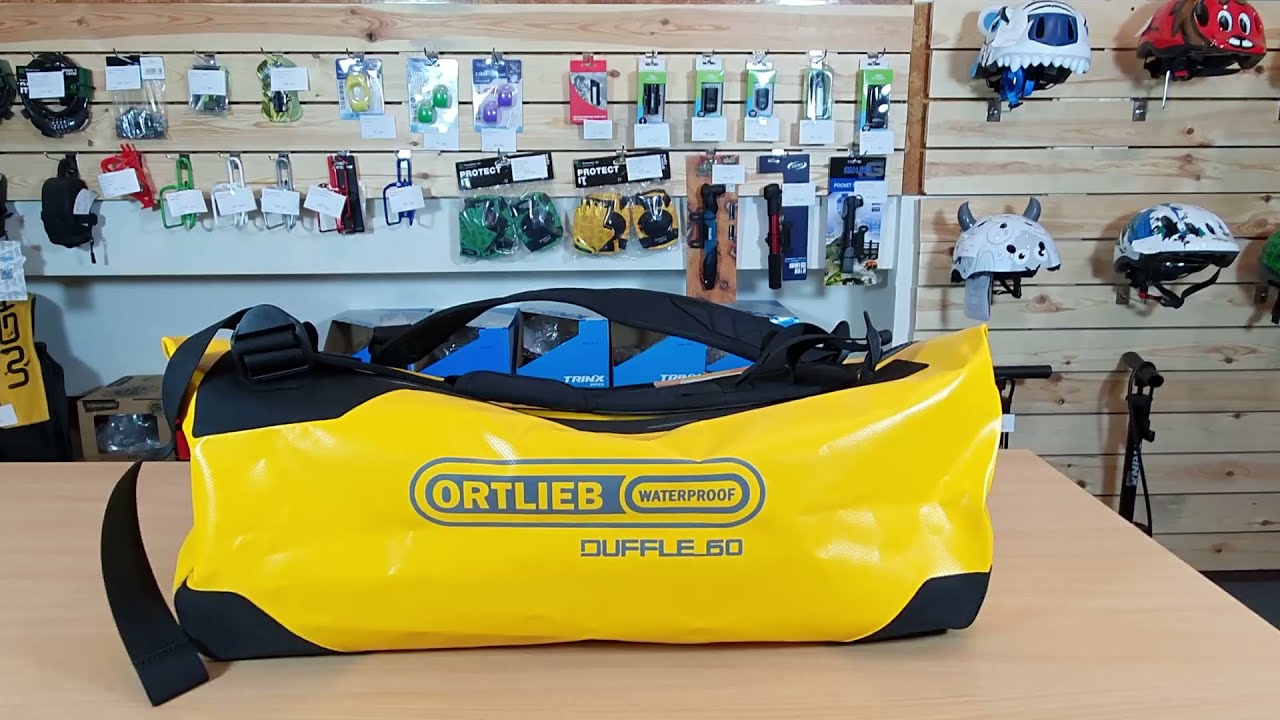 Обзор гермобаула-рюкзака Ortlieb Duffle 60 л