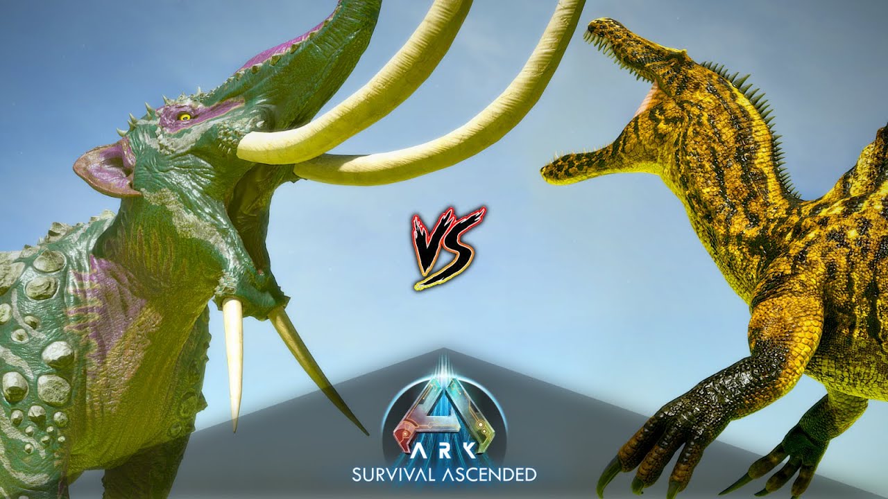 STEGOTETRABELODON vs GIGA/BRACHIO/WAK-SPINO and More | Ark Ascended Battle [Ep.90]