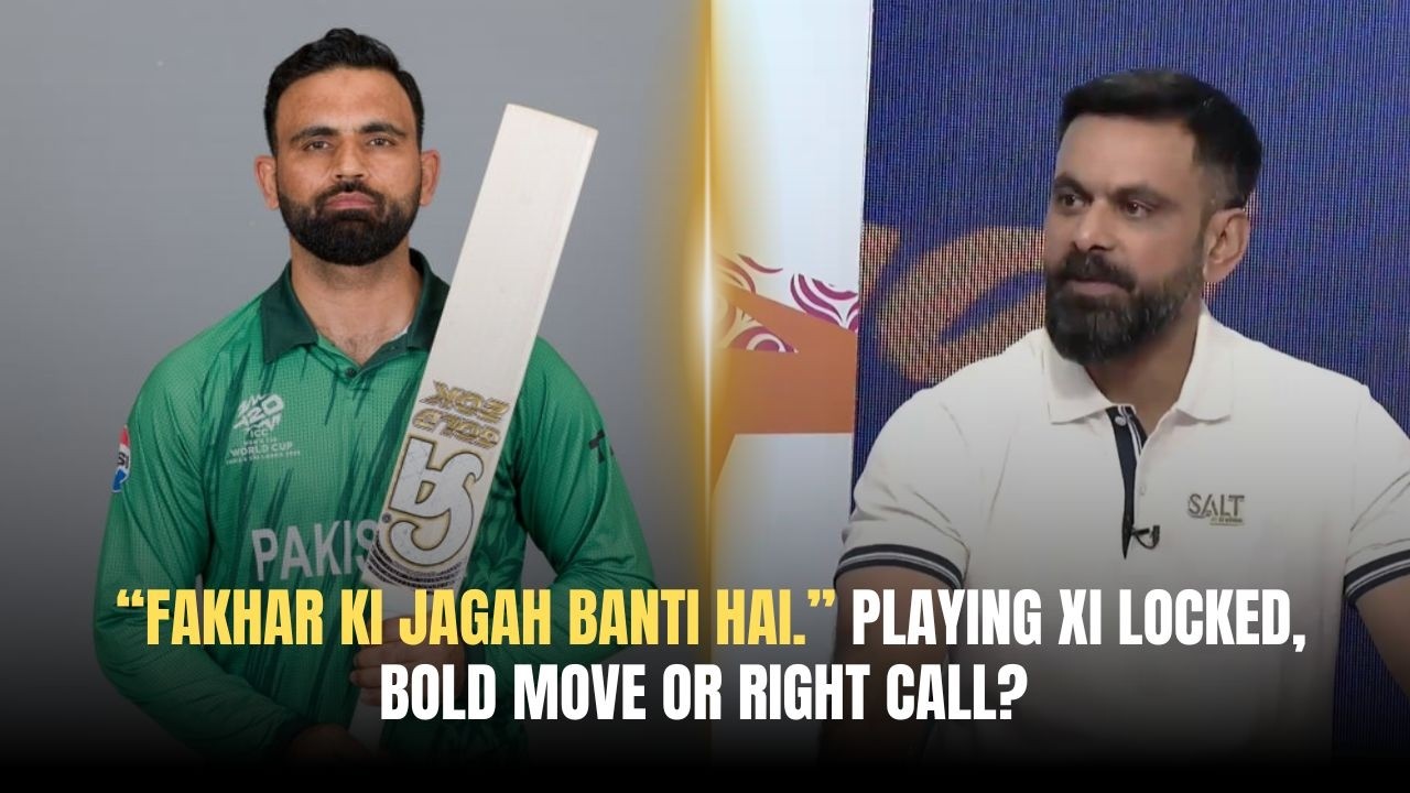 “Fakhar ki jagah banti hai.” 🏏🔥Playing XI locked, bold move or right call?
