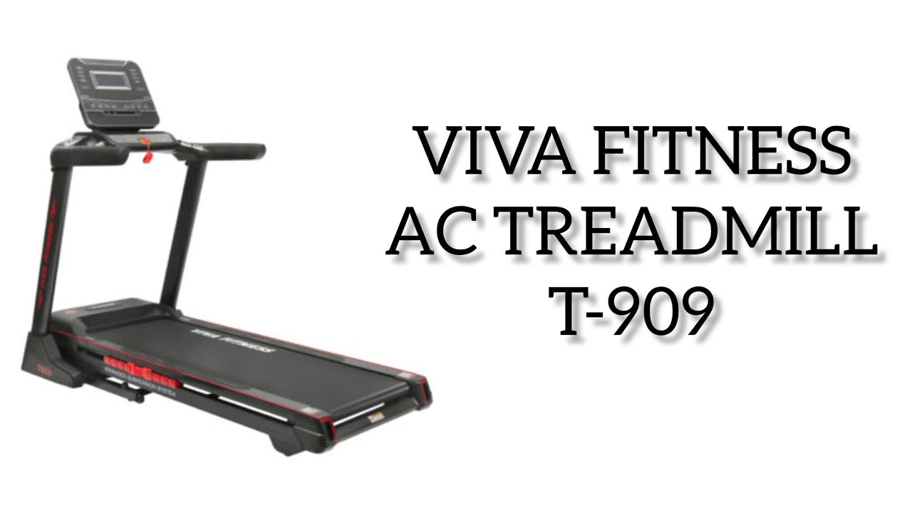 Review of Viva Fitness AC Motor Semi Commercial Treadmill T-909 | Heavy Duty Treadmill | U Fit India