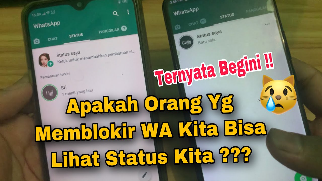 Apakah Orang Yang Memblokir WA Kita Bisa Melihat Status Kita? Tonton Ini