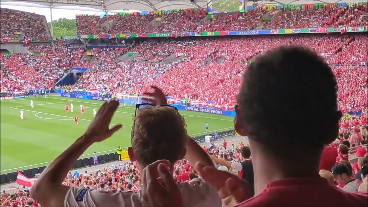Slovenija - Danmark : Slovenian and Danish Fans Euro 2024