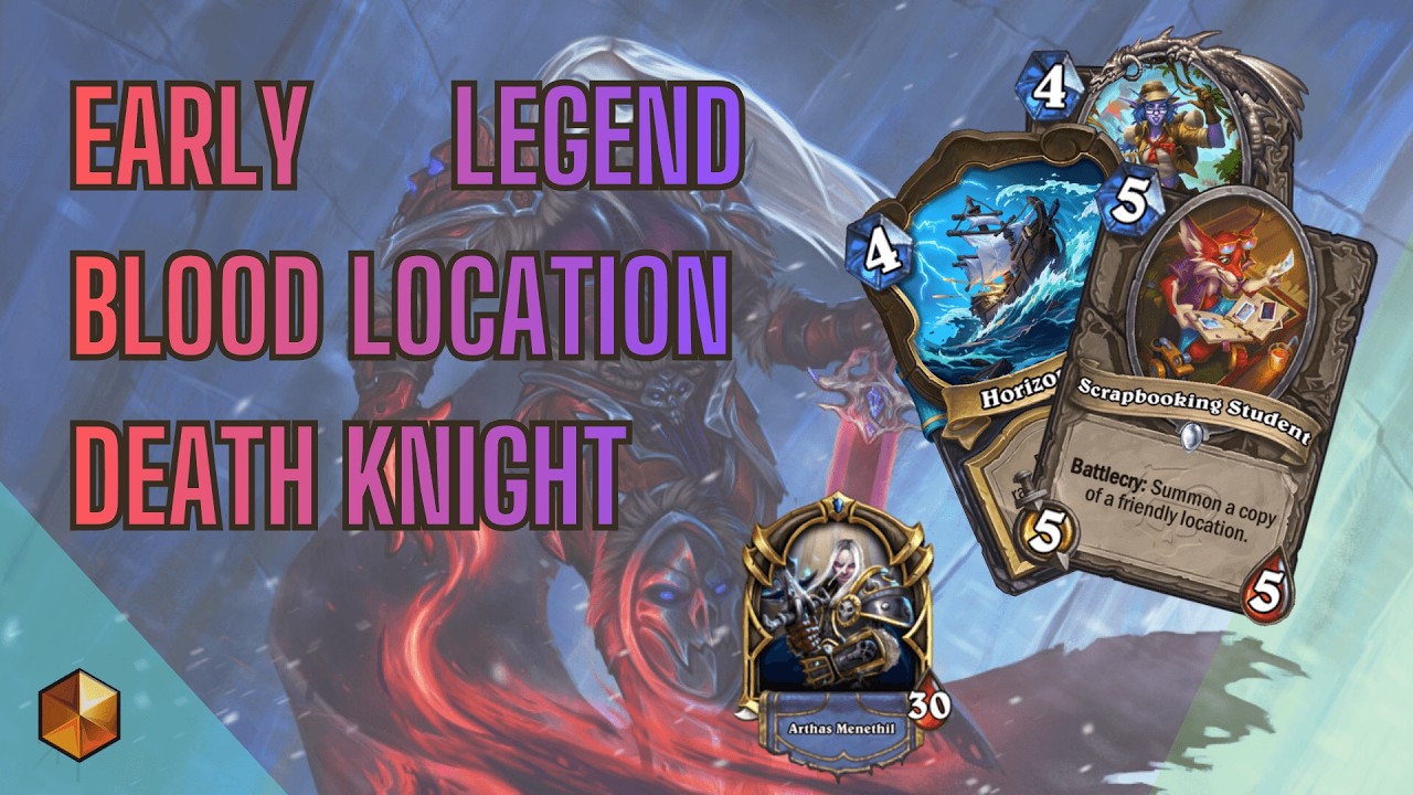 Hearthstone: Reach Legend with BBU LCOATION DEATH KNIGHT!!