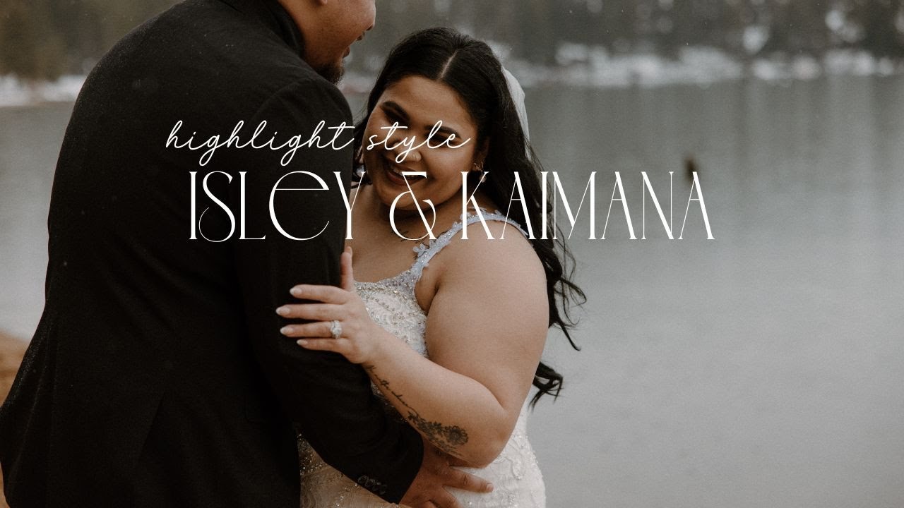 A Love That Traveled Oceans: Isley & Kaimana’s Snowy Lake Tahoe Vow Renewal