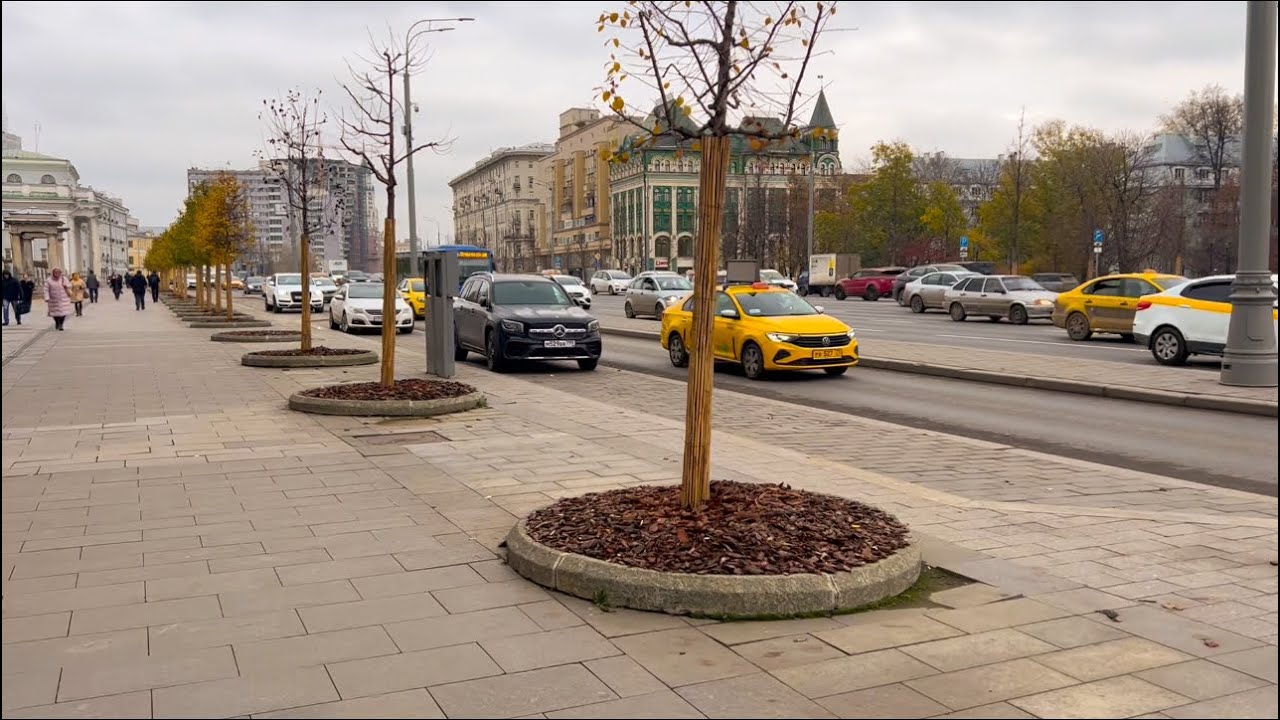 МОСКВА. ПРОСПЕКТ МИРА. Центр Москвы.