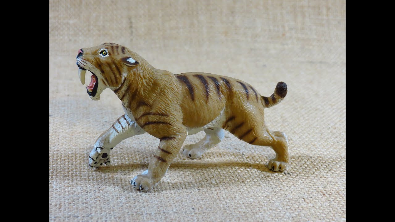 Safari Ltd. - Wild Safari - Smilodon (Sabre Toothed Tiger) - set # 279729 - review