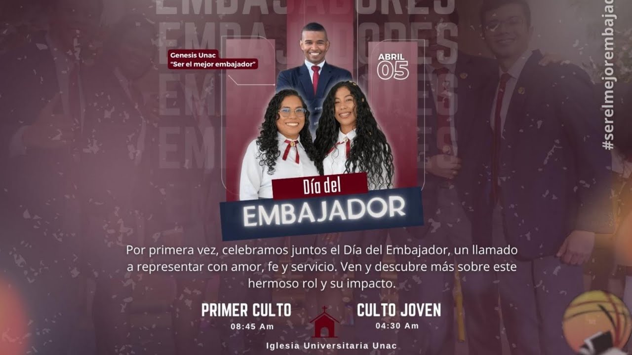 Culto Joven | Día del Embajador | Iglesia Universitaria UNAC