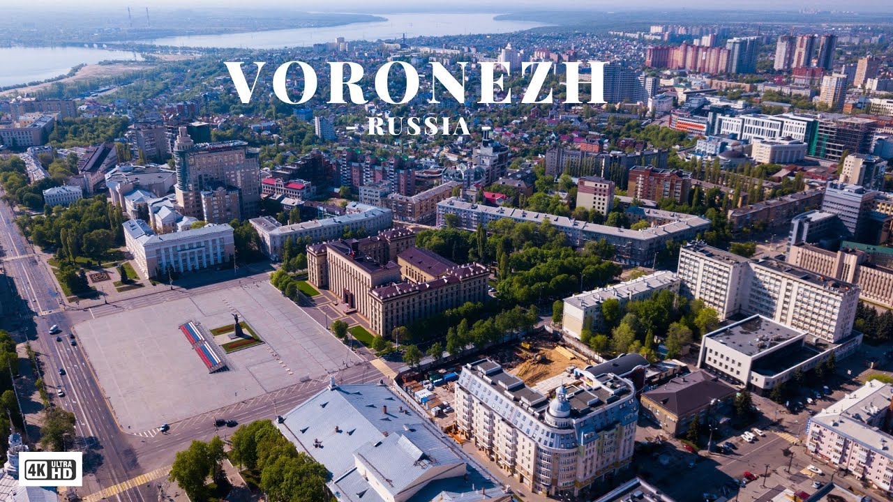 Stunning Aerial Views of Voronezh - Russia in 4K | Breathtaking Cityscape from Above