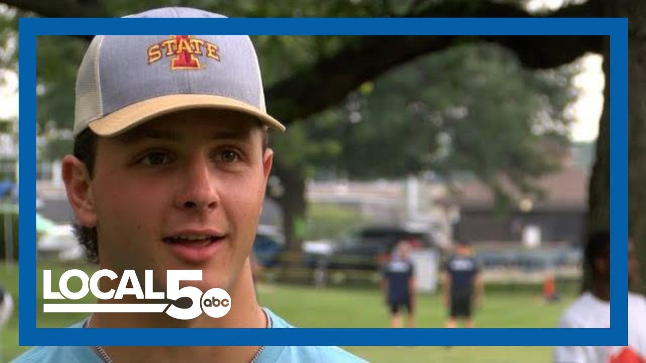 Iowa State Quarterback Brock Purdy talks about his faith during 