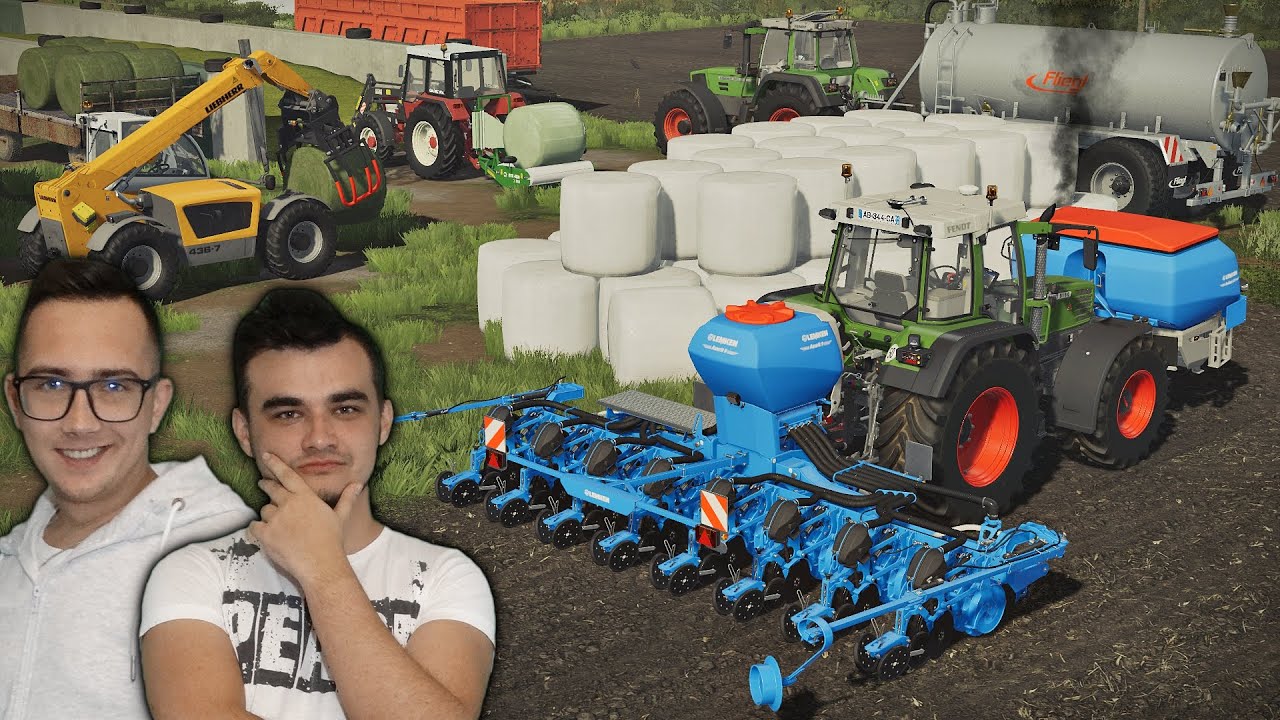 Pożyczyłem Ciągnik Od Sąsiada! NOWE NABYTKI 👨‍🌾 Owijanie & Siewy 😱 